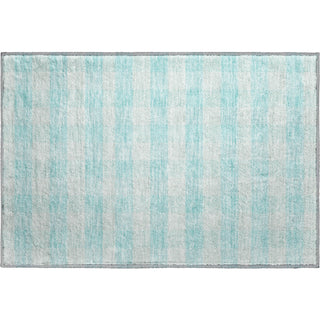 Piper Looms Mayfield Plaid AMF924 Aqua Machine Washable Area Rug Scatter Main Image