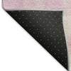 Piper Looms Mayfield Plaid AMF924 Pink Machine Washable Area Rug Backing Image