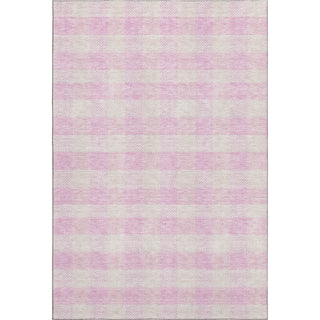 Piper Looms Mayfield Plaid AMF924 Pink Machine Washable Area Rug main image
