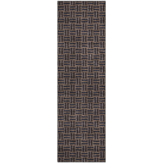 Piper Looms Mayfield Squares AMF925 Chocolate Machine Washable Area Rug Runner Main Image