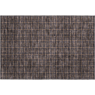 Piper Looms Mayfield Squares AMF925 Chocolate Machine Washable Area Rug Scatter Main Image