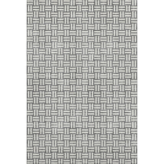 Piper Looms Mayfield Squares AMF925 Gray Machine Washable Area Rug main image