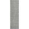 Piper Looms Mayfield Squares AMF925 Gray Machine Washable Area Rug Runner Main Image
