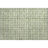 Piper Looms Mayfield Squares AMF925 Green Machine Washable Area Rug Scatter Main Image