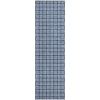 Piper Looms Mayfield Squares AMF925 Navy Machine Washable Area Rug Runner Main Image