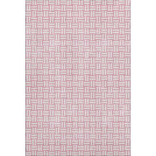 Piper Looms Mayfield Squares AMF925 Pink Machine Washable Area Rug main image