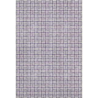 Piper Looms Mayfield Squares AMF925 Purple Machine Washable Area Rug main image