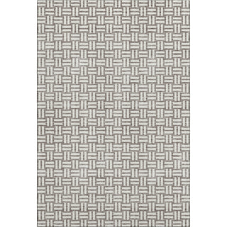 Piper Looms Mayfield Squares AMF925 Taupe Machine Washable Area Rug main image