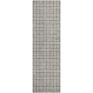 Piper Looms Mayfield Squares AMF925 Taupe Machine Washable Area Rug Runner Main Image