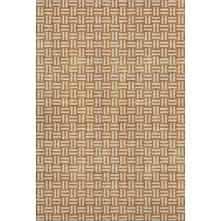 Piper Looms Mayfield Squares AMF925 Terracotta Machine Washable Area Rug main image