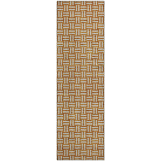 Piper Looms Mayfield Squares AMF925 Terracotta Machine Washable Area Rug Runner Main Image