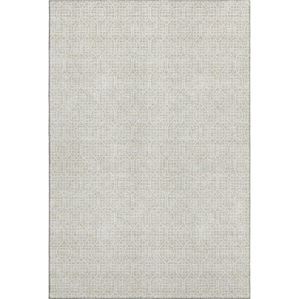 Piper Looms Mayfield Geometric AMF926 Beige Machine Washable Area Rug main image