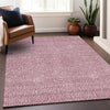 Piper Looms Mayfield Geometric AMF926 Blush Machine Washable Area Rug Lifestyle Image Feature