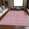 Piper Looms Mayfield Geometric AMF926 Blush Machine Washable Area Rug Lifestyle Image Feature