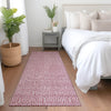 Piper Looms Mayfield Geometric AMF926 Blush Machine Washable Area Rug Runner Lifestyle Image Feature