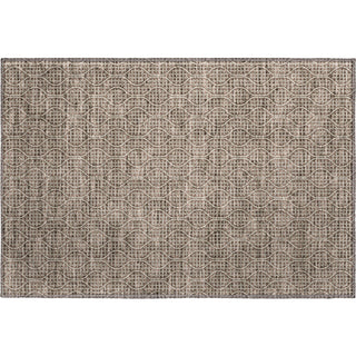 Piper Looms Mayfield Geometric AMF926 Brown Machine Washable Area Rug Scatter Main Image
