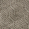 Piper Looms Mayfield Geometric AMF926 Brown Machine Washable Area Rug Swatch Image