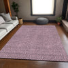 Piper Looms Mayfield Geometric AMF926 Eggplant Machine Washable Area Rug Lifestyle Image Feature