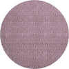 Piper Looms Mayfield Geometric AMF926 Eggplant Machine Washable Area Rug Round Main Image