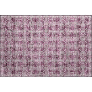 Piper Looms Mayfield Geometric AMF926 Eggplant Machine Washable Area Rug Scatter Main Image