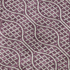 Piper Looms Mayfield Geometric AMF926 Eggplant Machine Washable Area Rug Swatch Image