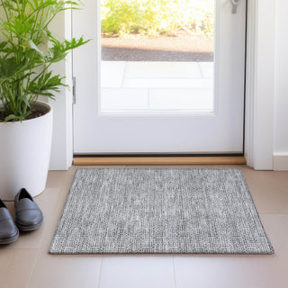 Piper Looms Mayfield Geometric AMF926 Gray Machine Washable Area Rug Scatter Lifestyle Image Feature