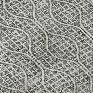 Piper Looms Mayfield Geometric AMF926 Gray Machine Washable Area Rug Swatch Image