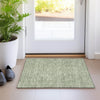 Piper Looms Mayfield Geometric AMF926 Green Machine Washable Area Rug Scatter Lifestyle Image Feature