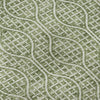 Piper Looms Mayfield Geometric AMF926 Green Machine Washable Area Rug Swatch Image