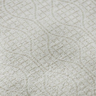 Piper Looms Mayfield Geometric AMF926 Ivory Machine Washable Area Rug Swatch Image