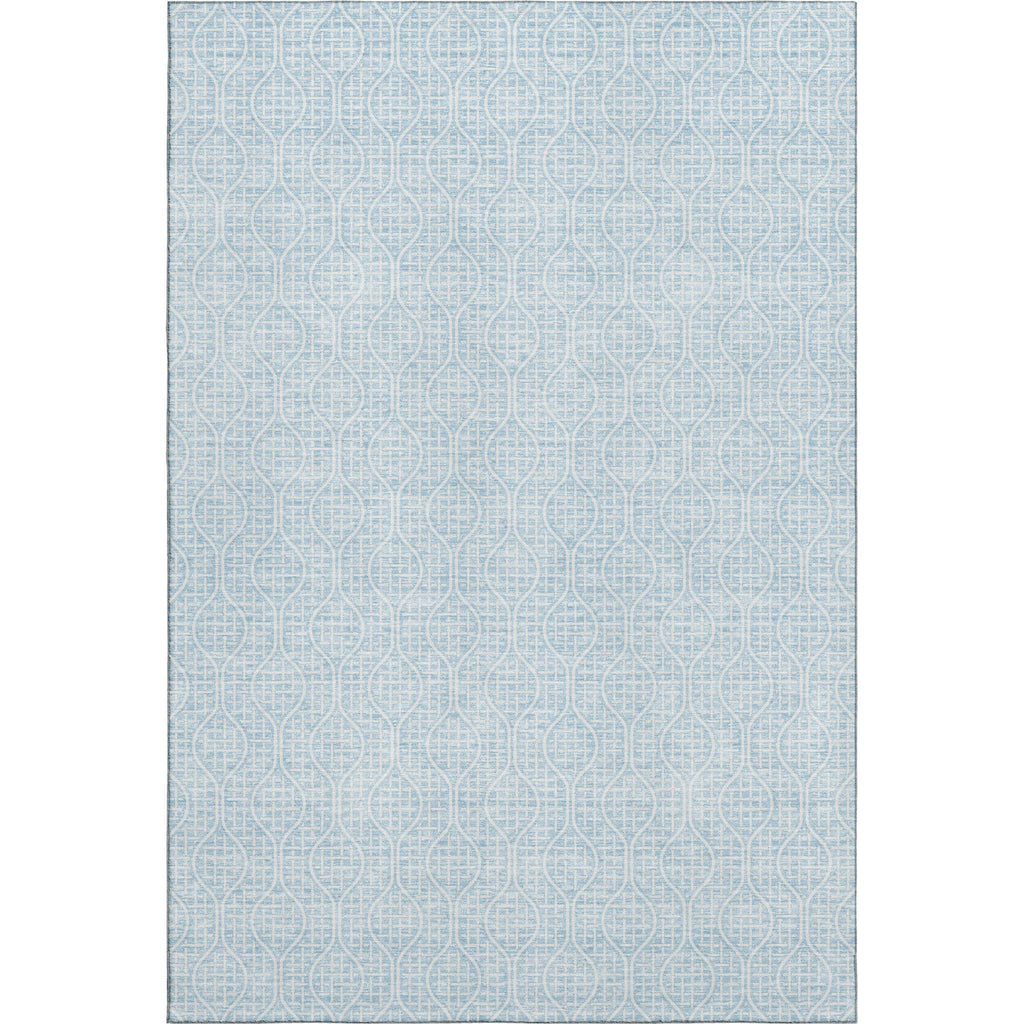 Piper Looms Mayfield Geometric AMF926 Sky Machine Washable Area Rug main image