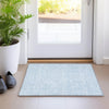 Piper Looms Mayfield Geometric AMF926 Sky Machine Washable Area Rug Scatter Lifestyle Image Feature