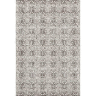Piper Looms Mayfield Geometric AMF926 Taupe Machine Washable Area Rug main image