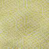 Piper Looms Mayfield Geometric AMF926 Yellow Machine Washable Area Rug Swatch Image
