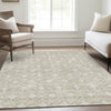 Piper Looms Mayfield Geometric AMF927 Beige Machine Washable Area Rug Lifestyle Image Feature