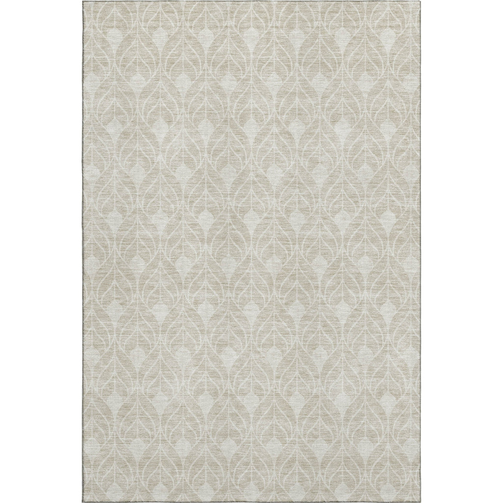 Piper Looms Mayfield Geometric AMF927 Beige Machine Washable Area Rug main image