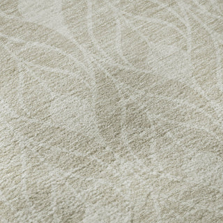 Piper Looms Mayfield Geometric AMF927 Beige Machine Washable Area Rug Swatch Image