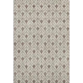 Piper Looms Mayfield Geometric AMF927 Brown Machine Washable Area Rug main image