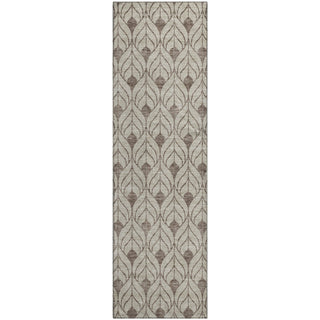 Piper Looms Mayfield Geometric AMF927 Brown Machine Washable Area Rug Runner Main Image