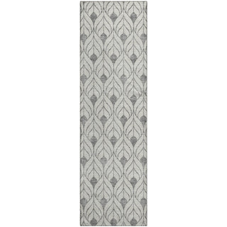 Piper Looms Mayfield Geometric AMF927 Gray Machine Washable Area Rug Runner Main Image