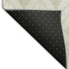 Piper Looms Mayfield Geometric AMF927 Ivory Machine Washable Area Rug Backing Image