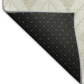 Piper Looms Mayfield Geometric AMF927 Ivory Machine Washable Area Rug Backing Image