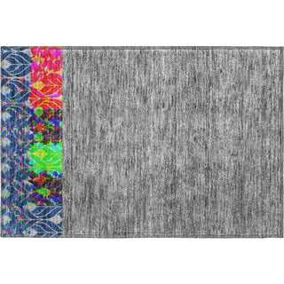 Piper Looms Mayfield Geometric AMF927 Navy Machine Washable Area Rug Scatter Main Image