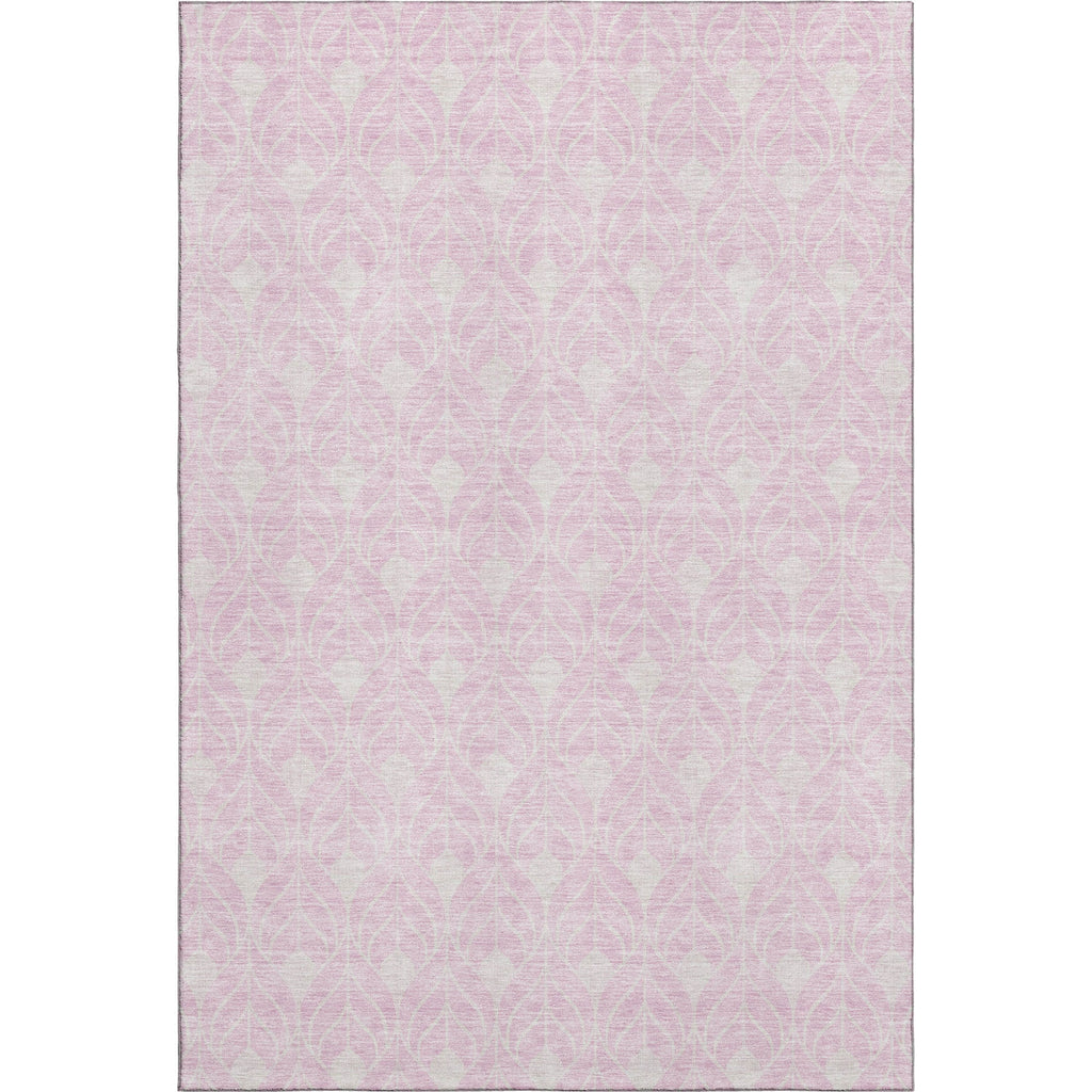 Piper Looms Mayfield Geometric AMF927 Pink Machine Washable Area Rug main image