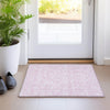 Piper Looms Mayfield Geometric AMF927 Pink Machine Washable Area Rug Scatter Lifestyle Image Feature