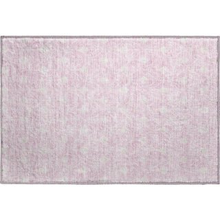 Piper Looms Mayfield Geometric AMF927 Pink Machine Washable Area Rug Scatter Main Image