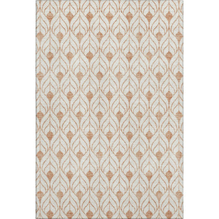 Piper Looms Mayfield Geometric AMF927 Salmon Machine Washable Area Rug main image