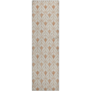 Piper Looms Mayfield Geometric AMF927 Salmon Machine Washable Area Rug Runner Main Image