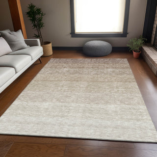 Piper Looms Mayfield Ombre AMF928 Beige Machine Washable Area Rug Lifestyle Image Feature