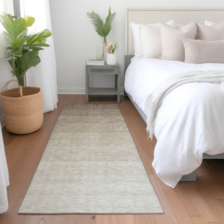 Piper Looms Mayfield Ombre AMF928 Beige Machine Washable Area Rug Runner Lifestyle Image Feature
